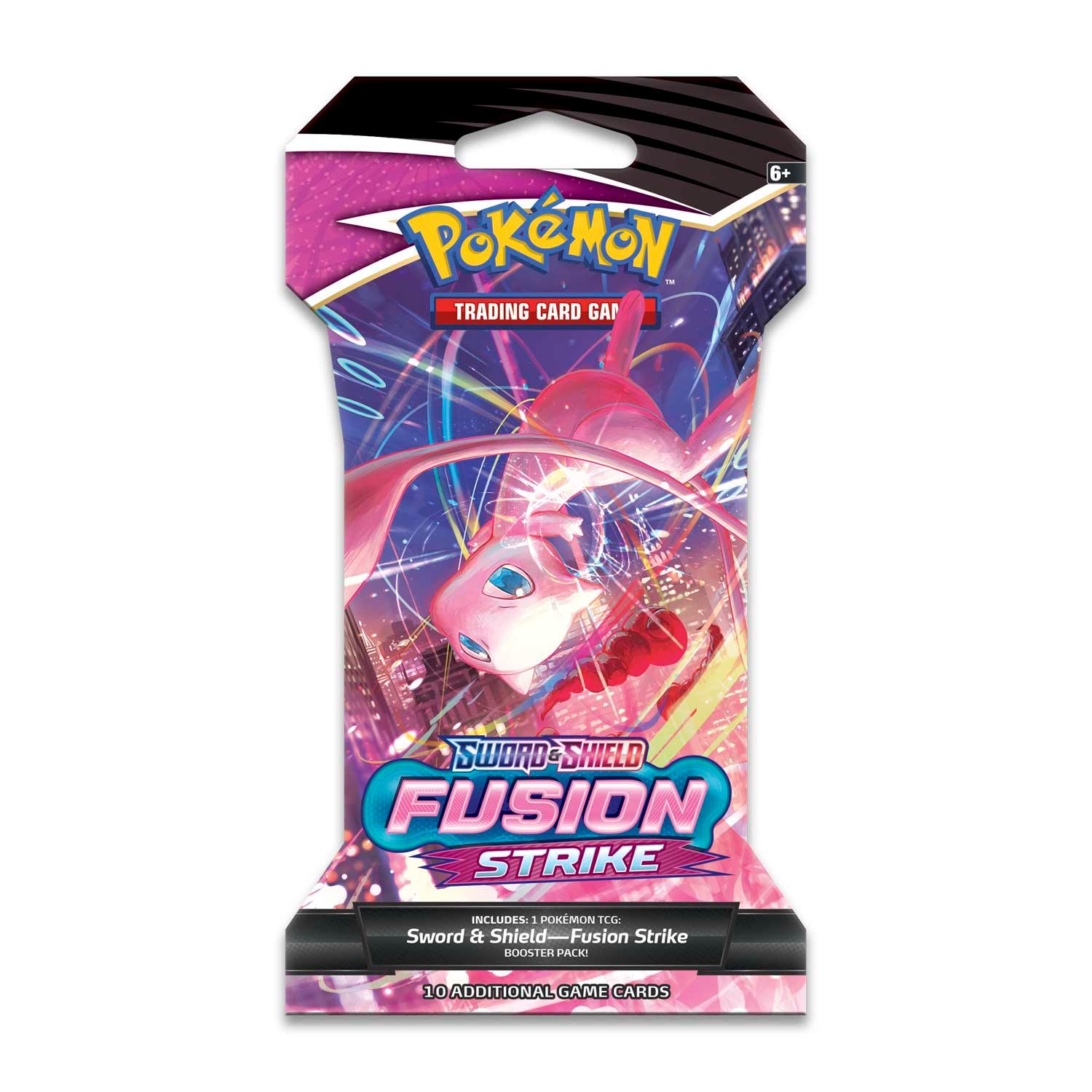 Pokemon Sleeved Booster Pack (10 Cards) - Sword & Shield - Fusion Strike Pokémon 820650809170