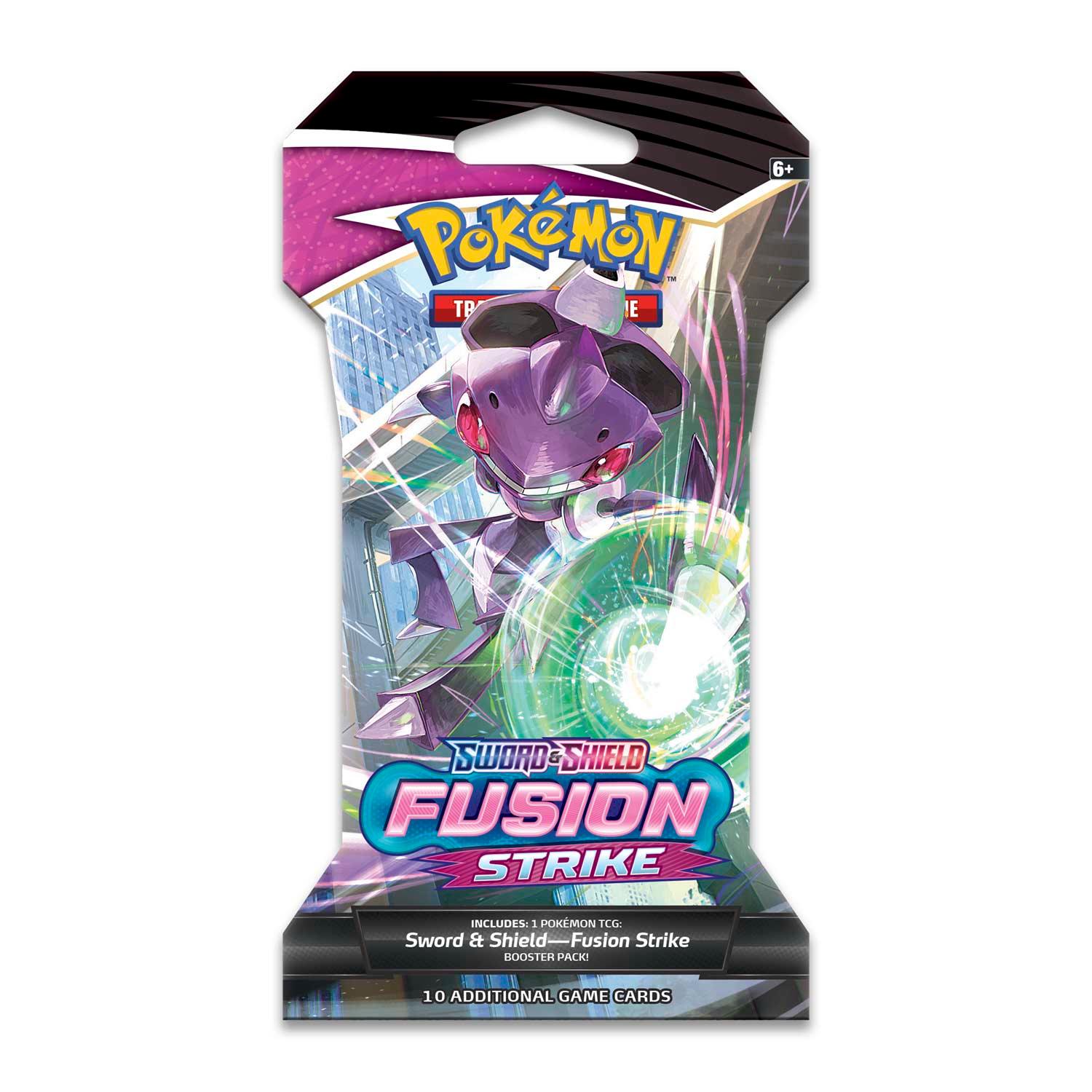 Pokemon Sleeved Booster Pack (10 Cards) - Sword & Shield - Fusion Strike Pokémon 820650809170