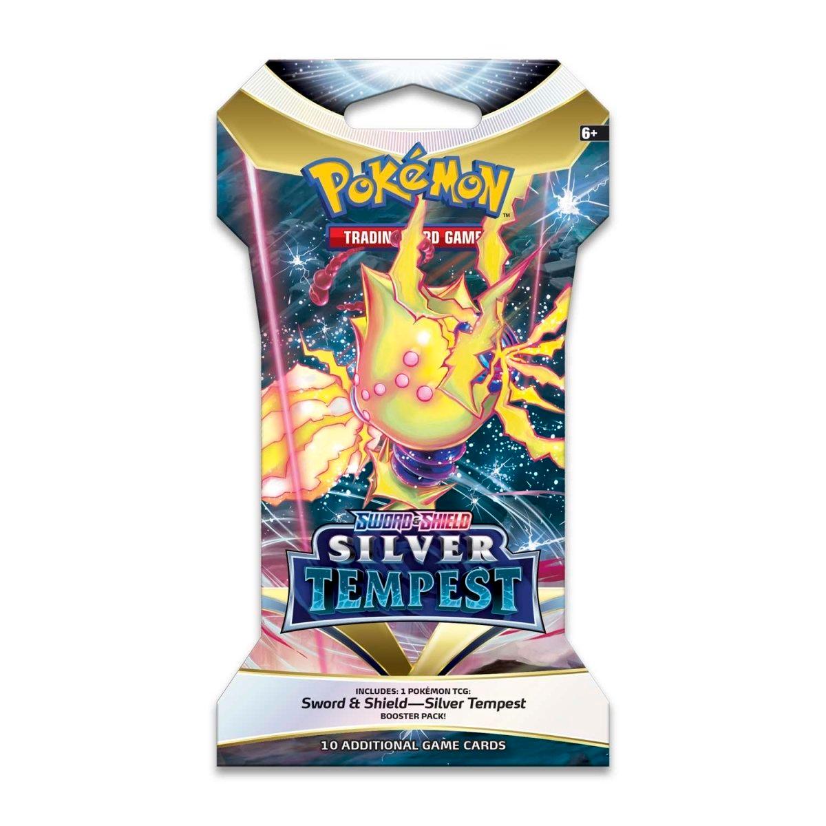 Pokemon Sleeved Booster Pack (10 Cards) - Sword & Shield - Silver Tempest Pokémon 820650850929