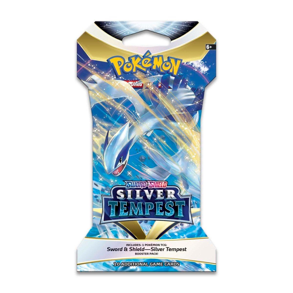 Pokemon Sleeved Booster Pack (10 Cards) - Sword & Shield - Silver Tempest Pokémon 820650850929