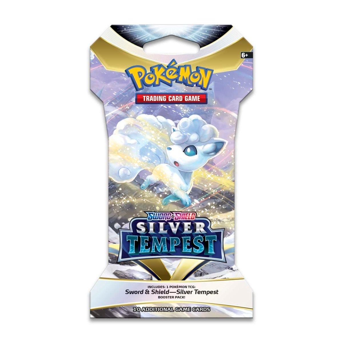 Pokemon Sleeved Booster Pack (10 Cards) - Sword & Shield - Silver Tempest Pokémon 820650850929