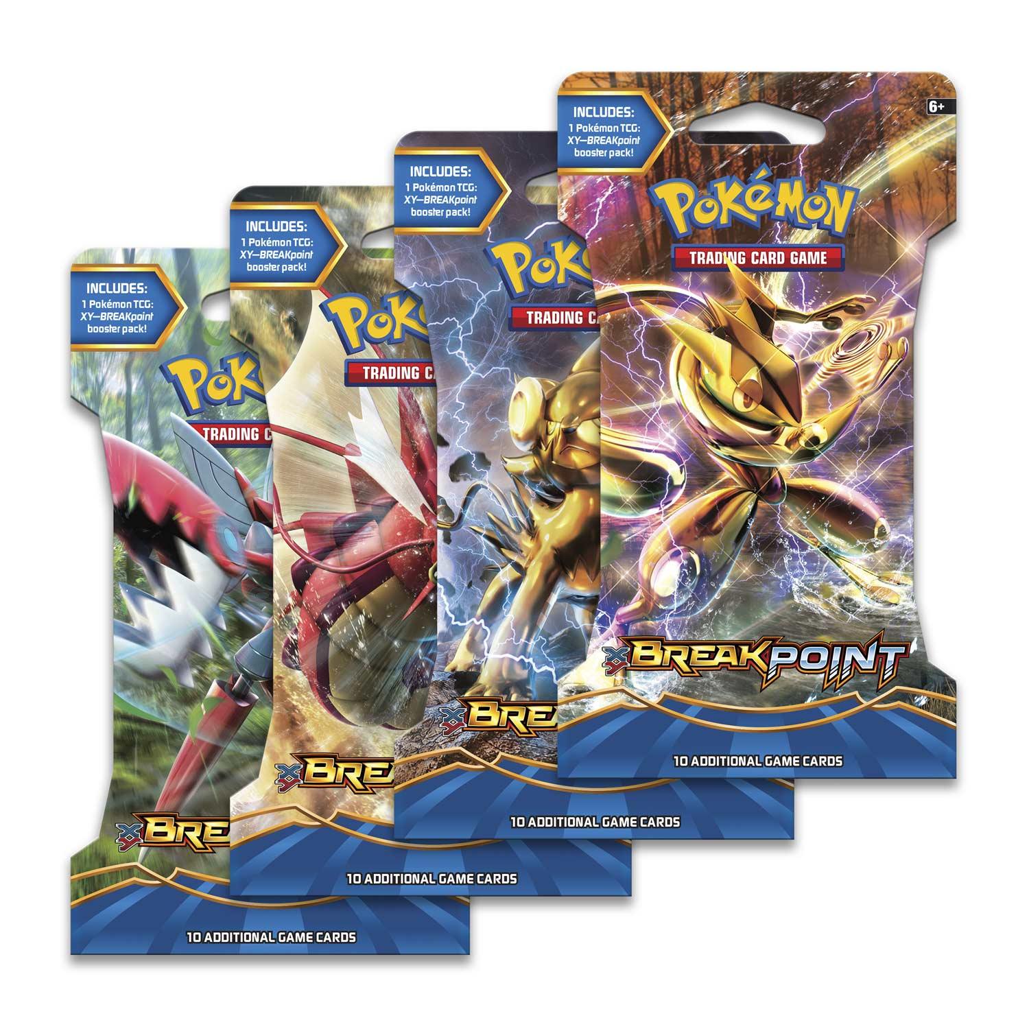 Pokemon Sleeved Booster Pack (10 Cards) - XY - BREAKPoint Pokémon 820650800702