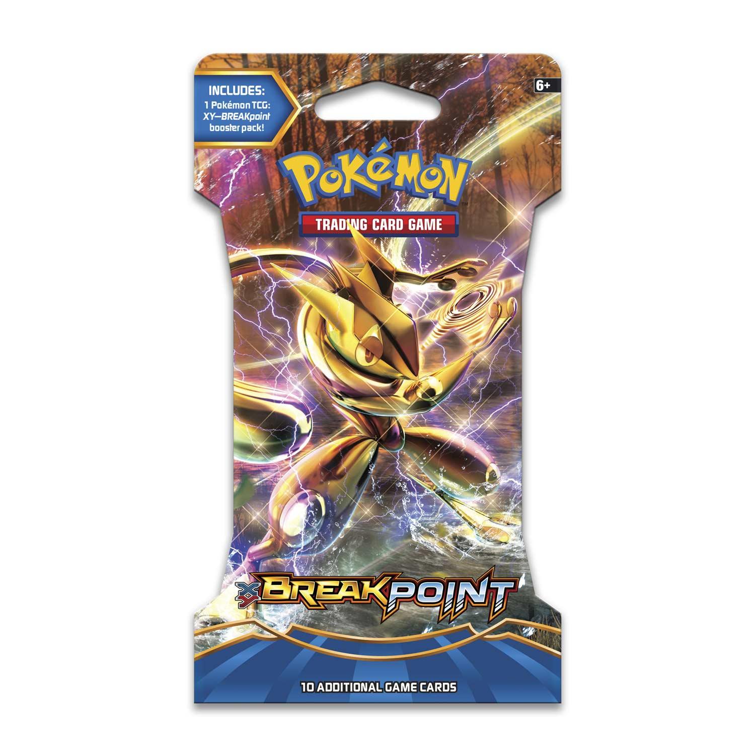 Pokemon Sleeved Booster Pack (10 Cards) - XY - BREAKPoint Pokémon 820650800702