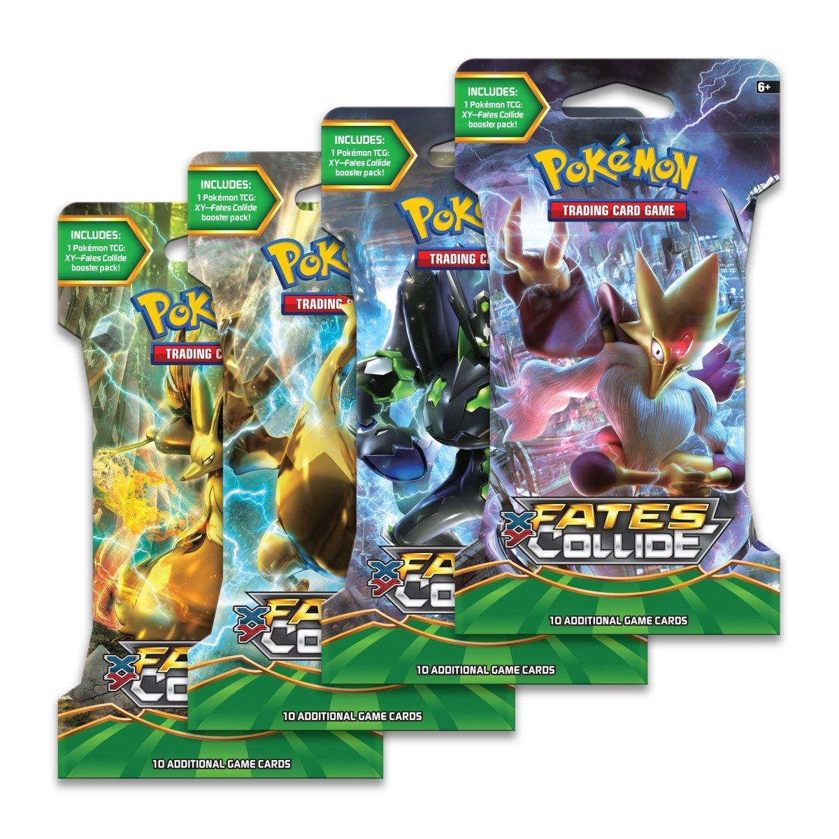 Pokemon Sleeved Booster Pack (10 Cards) - XY - Fates Collide Pokémon 820650801143