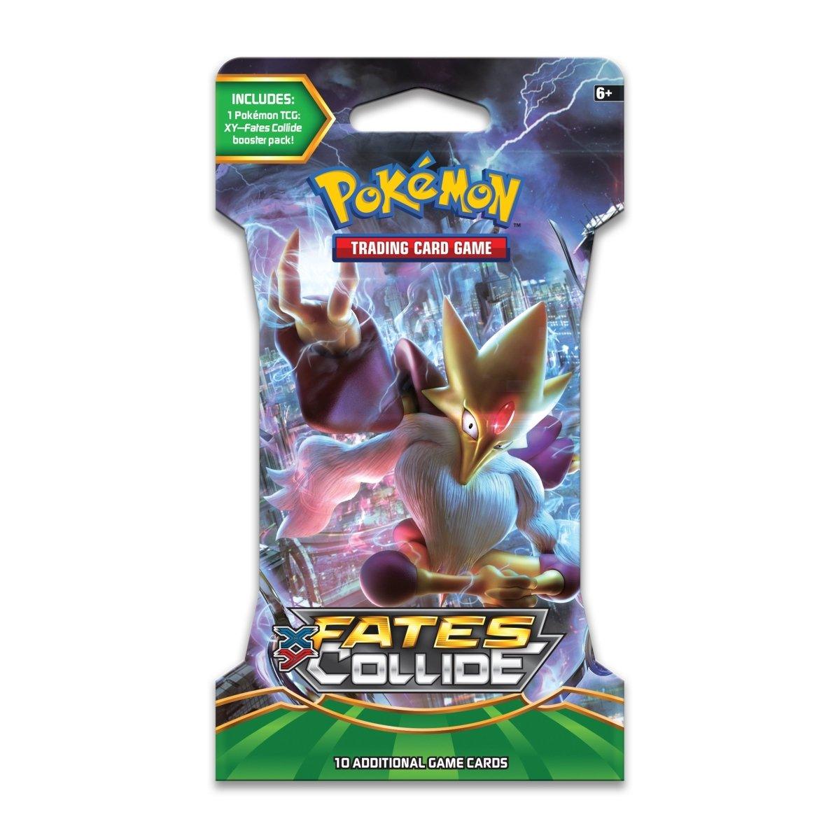 Pokemon Sleeved Booster Pack (10 Cards) - XY - Fates Collide Pokémon 820650801143