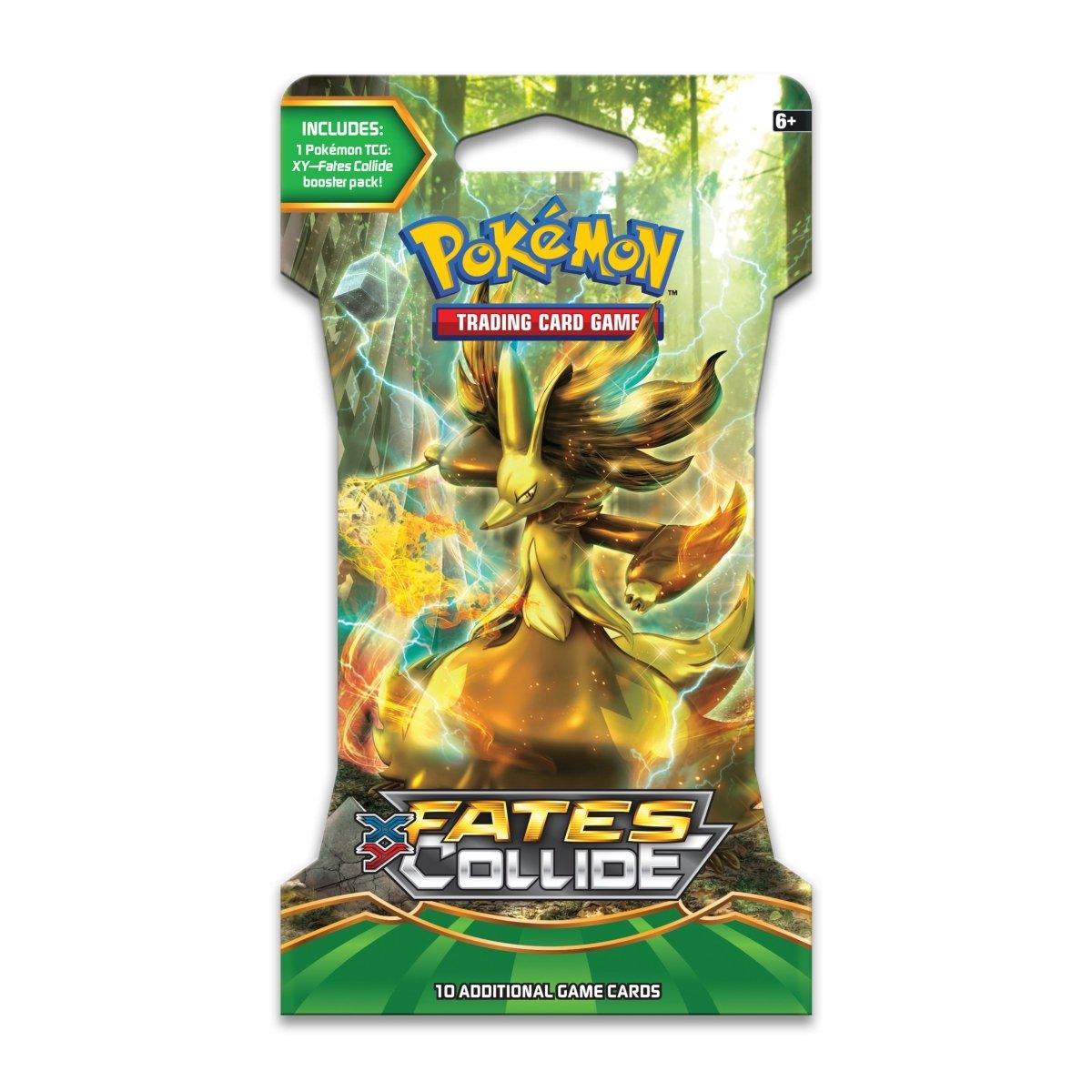 Pokemon Sleeved Booster Pack (10 Cards) - XY - Fates Collide Pokémon 820650801143