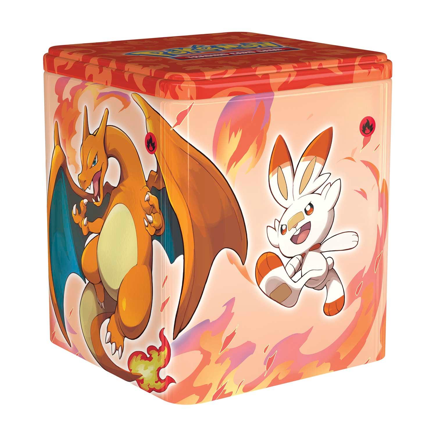 Pokemon Stacking Tin 2022 - Fire Pokémon 820650850806