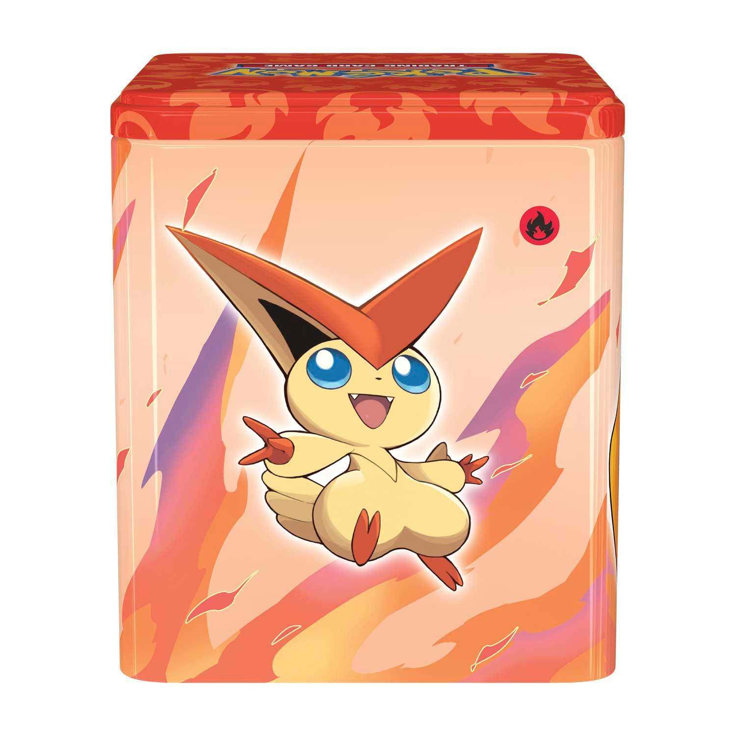 Pokemon Stacking Tin 2022 - Fire Pokémon 820650850806