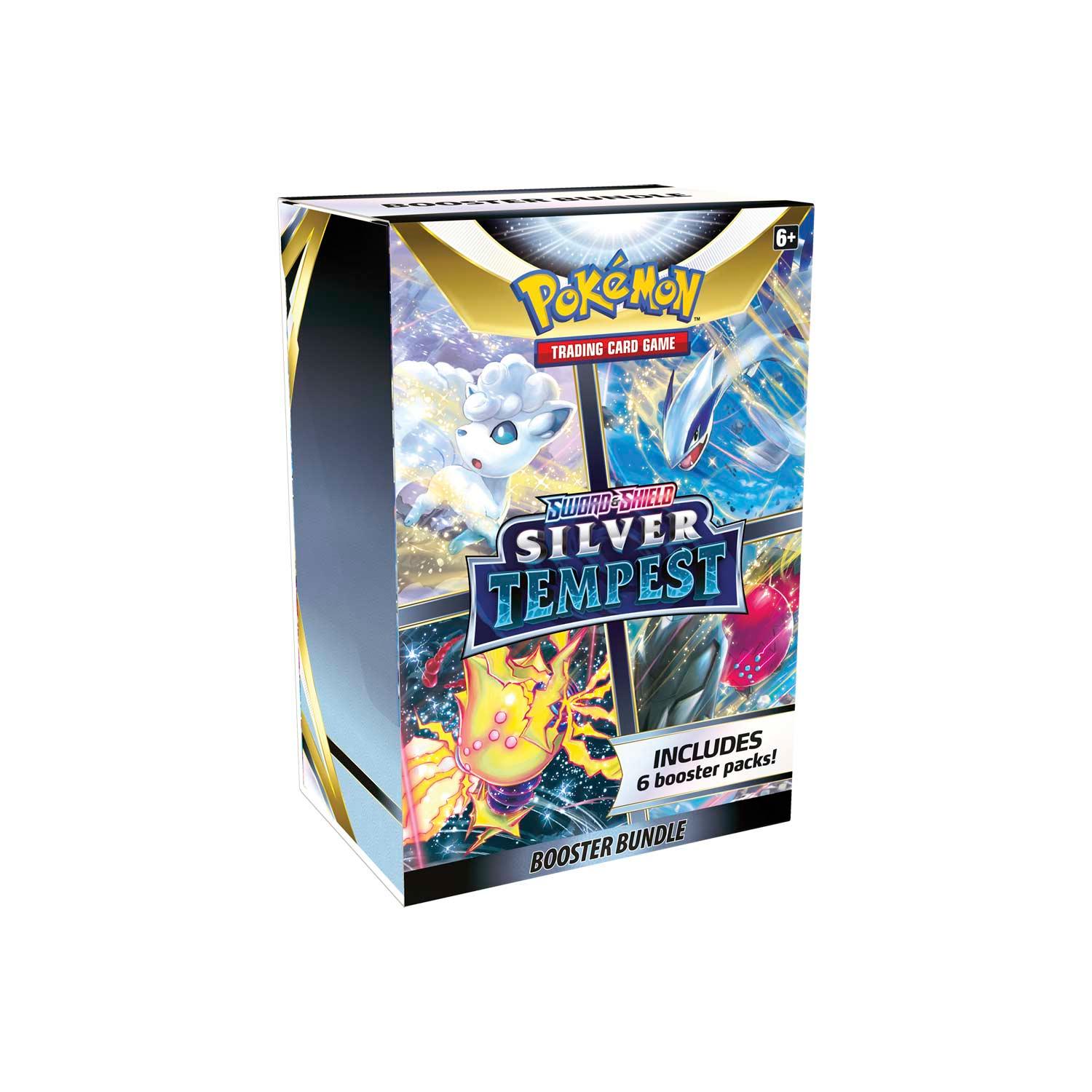 Pokemon - Sword & Shield - Silver Tempest - Booster Bundle (6 Packs) Pokémon 820650851544