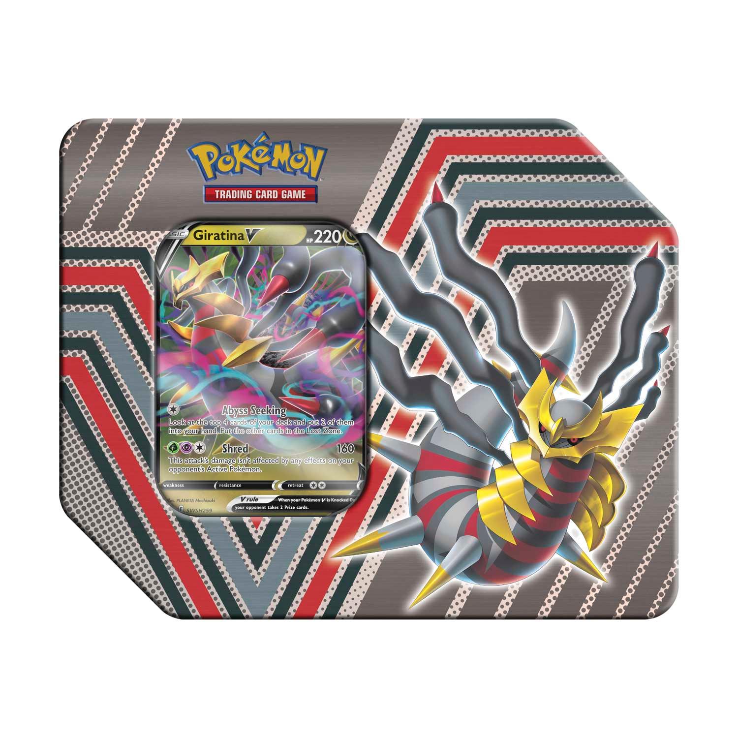 Pokemon Tin - Hidden Potential - Giratina V on Cover Pokémon 820650851483