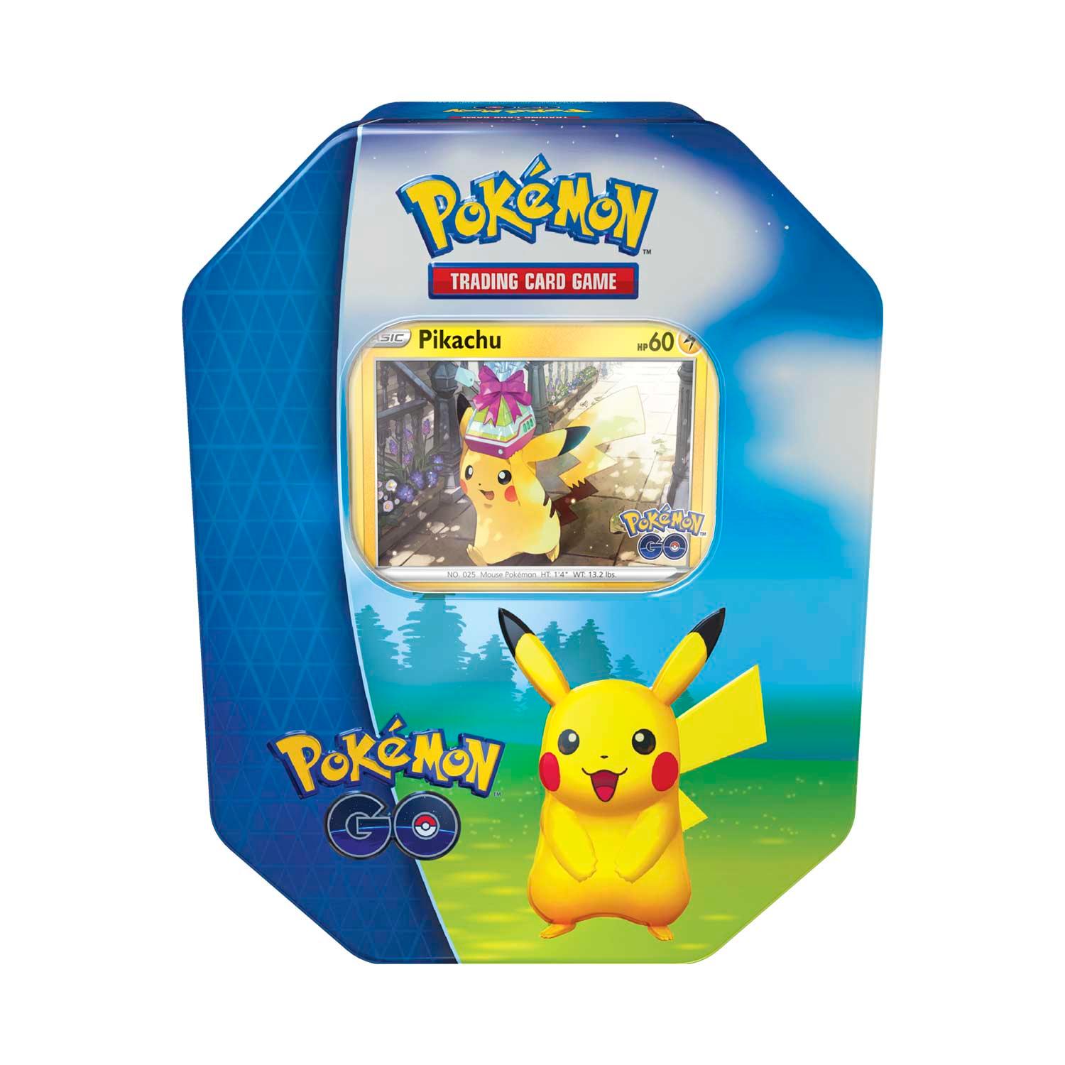 Pokemon Tin - Pokemon GO - Pikachu on Cover Pokémon 820650850776