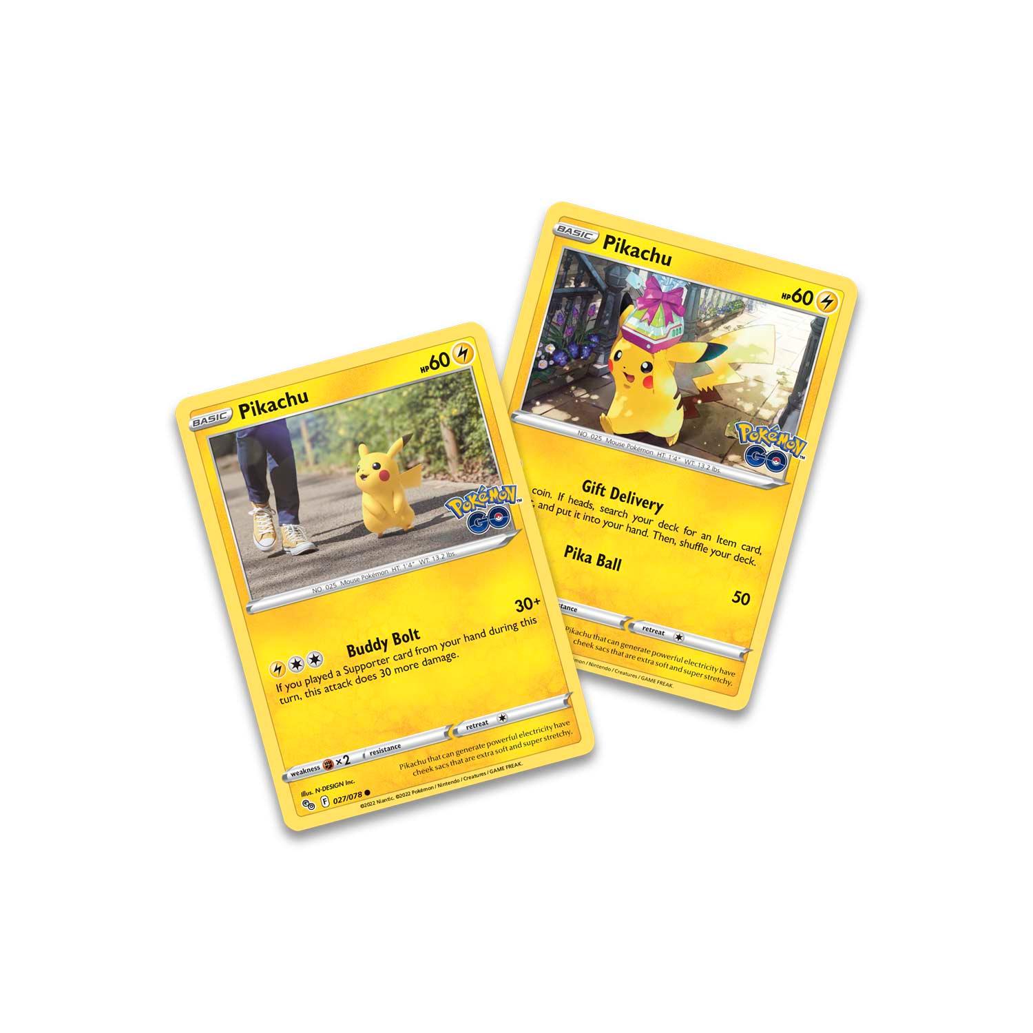 Pokemon Tin - Pokemon GO - Pikachu on Cover Pokémon 820650850776