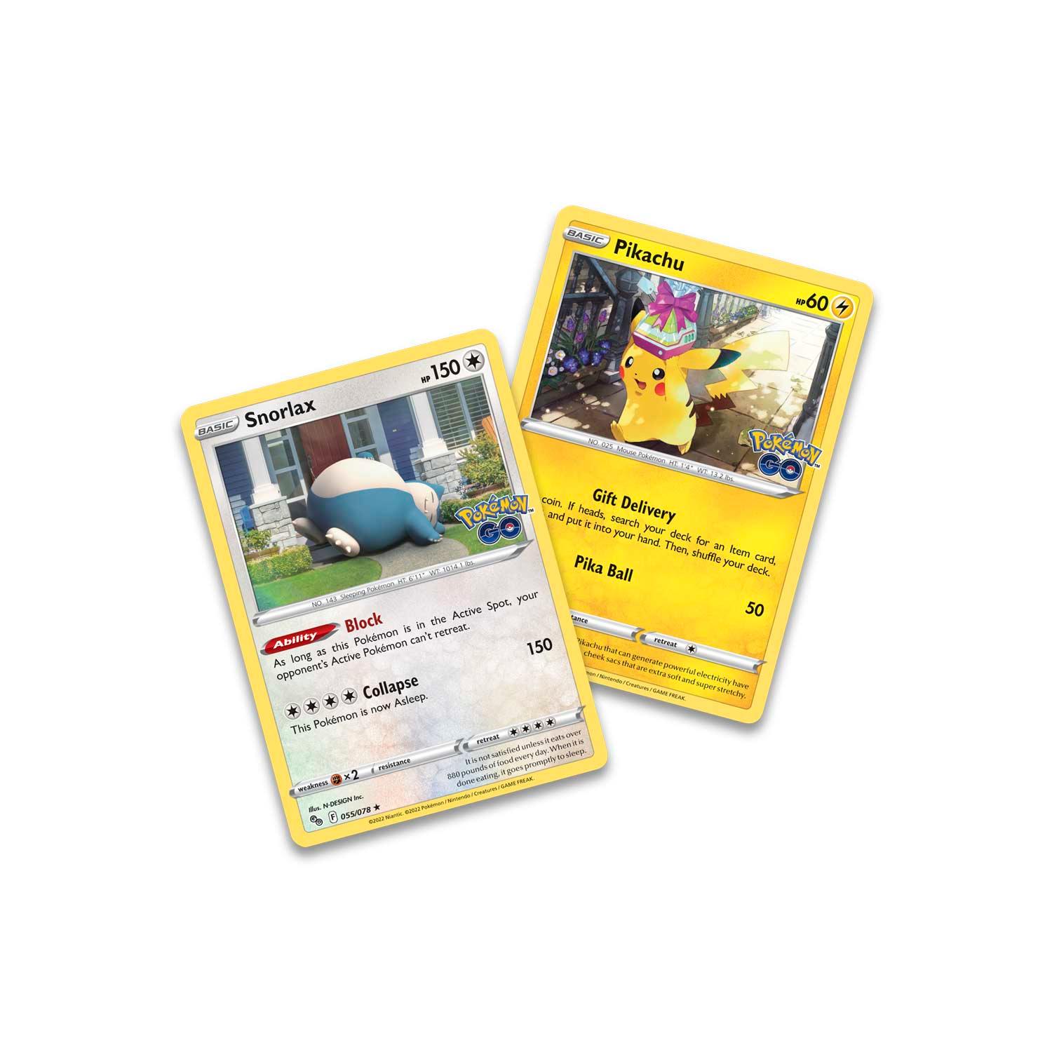 Pokemon Tin - Pokemon GO - Snorlax on Cover Pokémon 820650850776