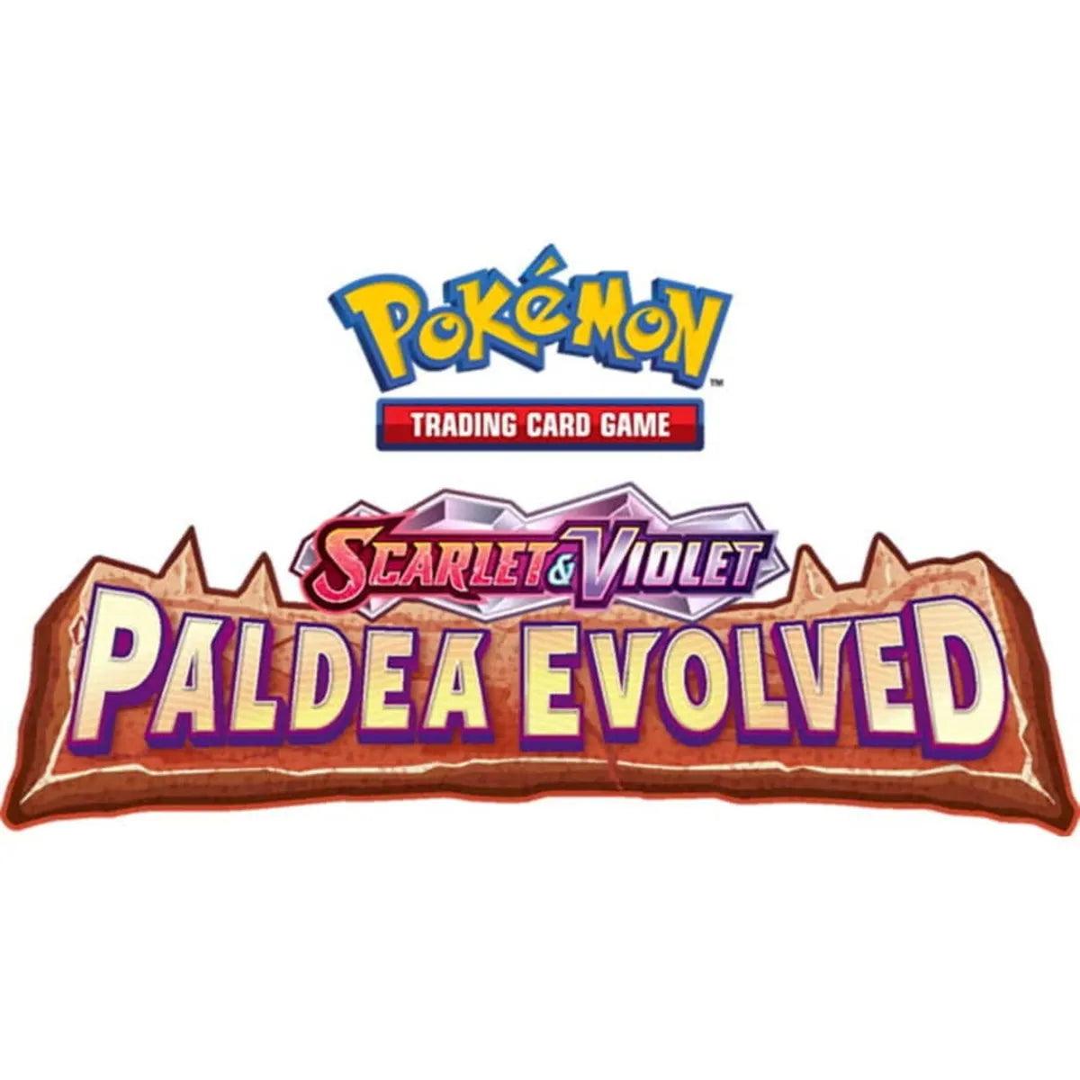 Pokemon Triple Booster Pack - Scarlet & Violet - Paldea Evolved - 3 Booster Packs & Tinkatink Promo Card - Hobby Champion Inc