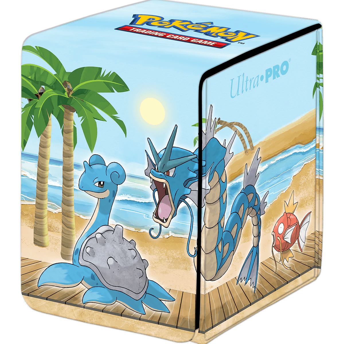 Pokemon - Ultra PRO Alcove Flip Deck Box - Leatherette - Gallery Series Seaside Ultra PRO 074427157661