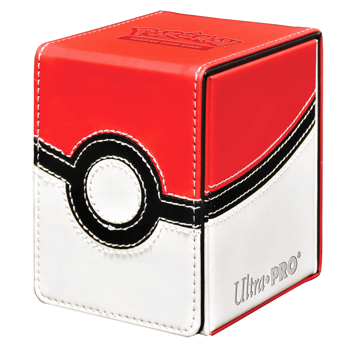 Pokemon - Ultra PRO Alcove Flip Deck Box - Leatherette - Poké ball Ultra PRO 074427853136