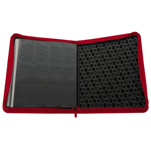 Pokemon - Ultra PRO Binder 12 - Pocket Zippered Elite Series - Leatherette Red - Charizard (Holds 480 cards) Ultra PRO 074427161620