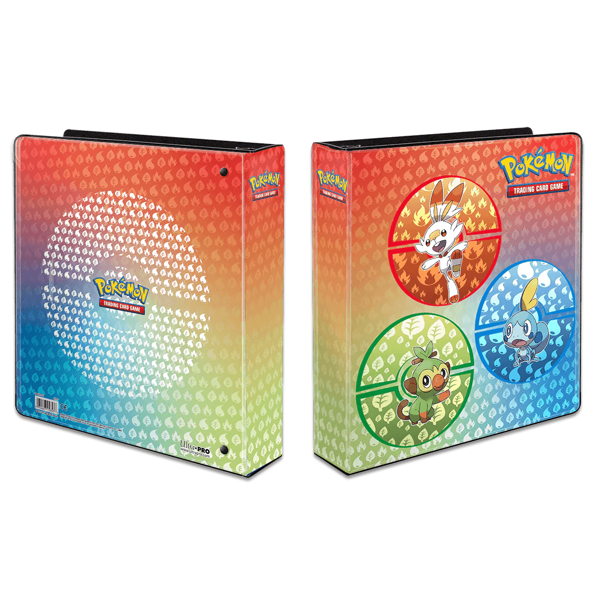 Pokemon - Ultra PRO Binder 2" - Galar Starters (Scorbunny, Grookey & Sobble) Ultra PRO 074427153533