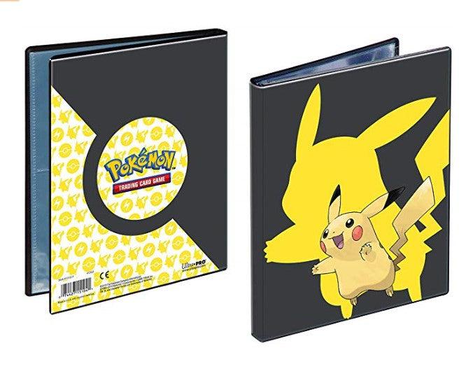 Pokemon - Ultra PRO Binder 4 - Pocket - Pikachu (Holds 80 cards & 4 Oversize cards) Ultra PRO 074427151041