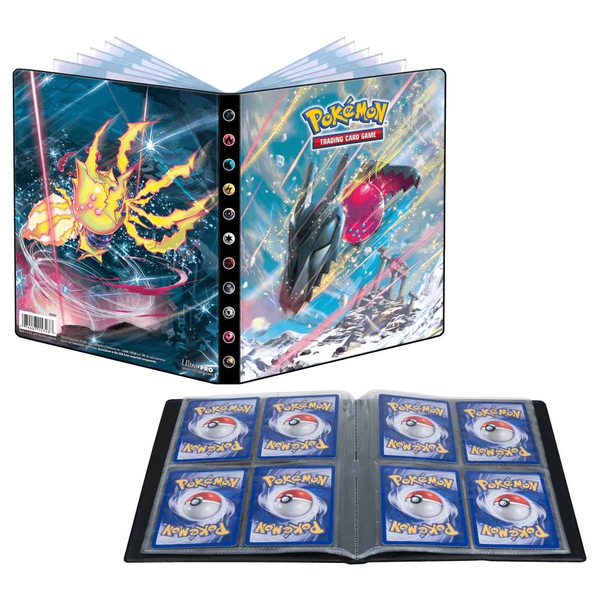 Pokemon - Ultra PRO Binder 4 - Pocket - Regieleki & Regidrago (Holds 80 cards & 4 Oversize cards) Ultra PRO 074427157937