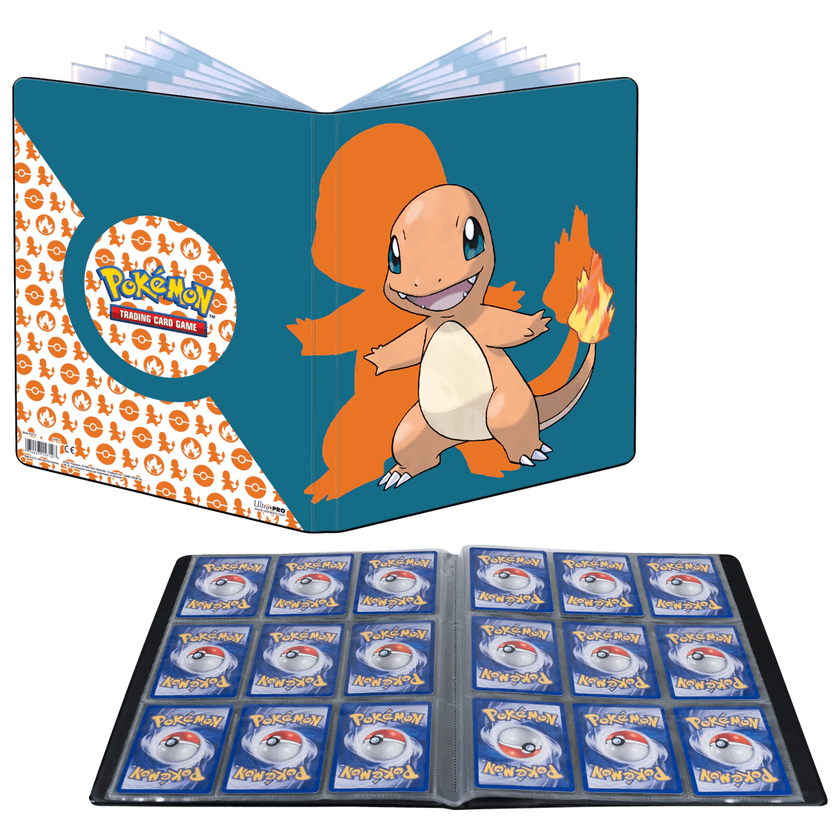 Pokemon - Ultra PRO Binder 9 - Pocket - Charmander (Holds 180 cards) Ultra PRO 074427157128