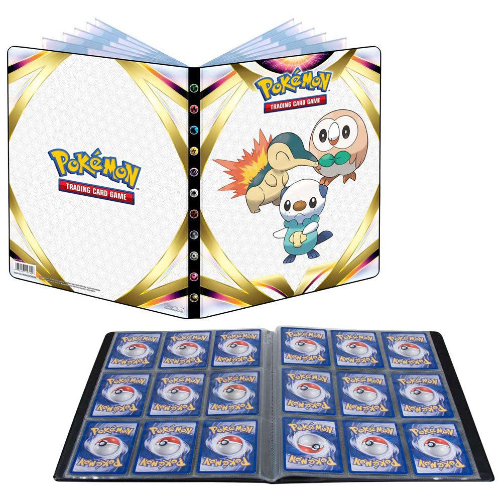 Pokemon - Ultra PRO Binder 9 - Pocket - Cyndaquil, Rowlet & Oshawott (Holds 252 cards) Ultra PRO 074427157906