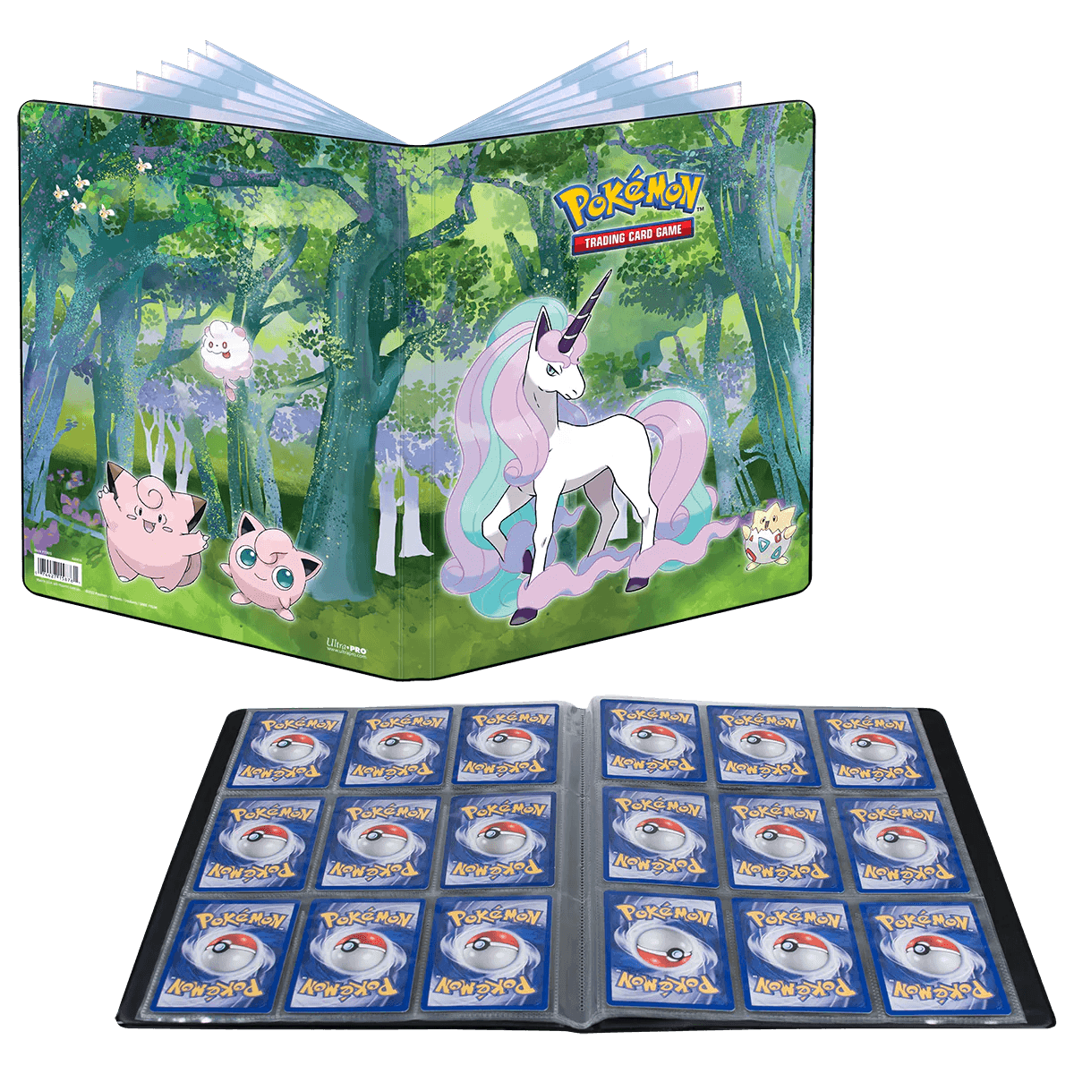 Pokemon - Ultra PRO Binder 9 - Pocket - Gallery Series Enchanted Glade (Holds 180 cards) Ultra PRO 074427158781