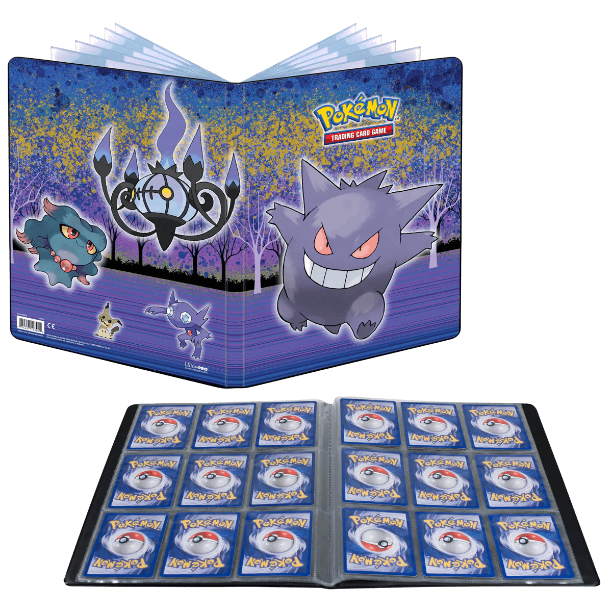 Pokemon - Ultra PRO Binder 9 - Pocket - Gallery Series Haunted Hollow (Holds 180 cards) Ultra PRO 074427158002