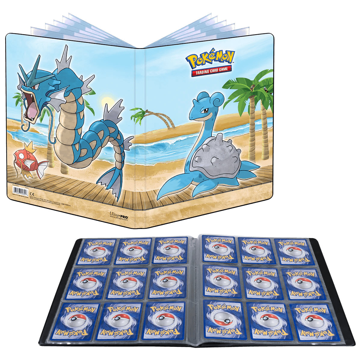 Pokemon - Ultra PRO Binder 9 - Pocket - Gallery Series Seaside (Holds 180 cards) Ultra PRO 074427157258