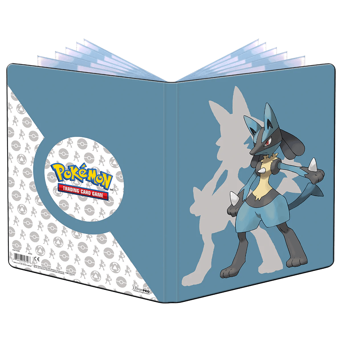 Pokemon - Ultra PRO Binder 9 - Pocket - Lucario (Holds 180 cards) Ultra PRO 0074427158606