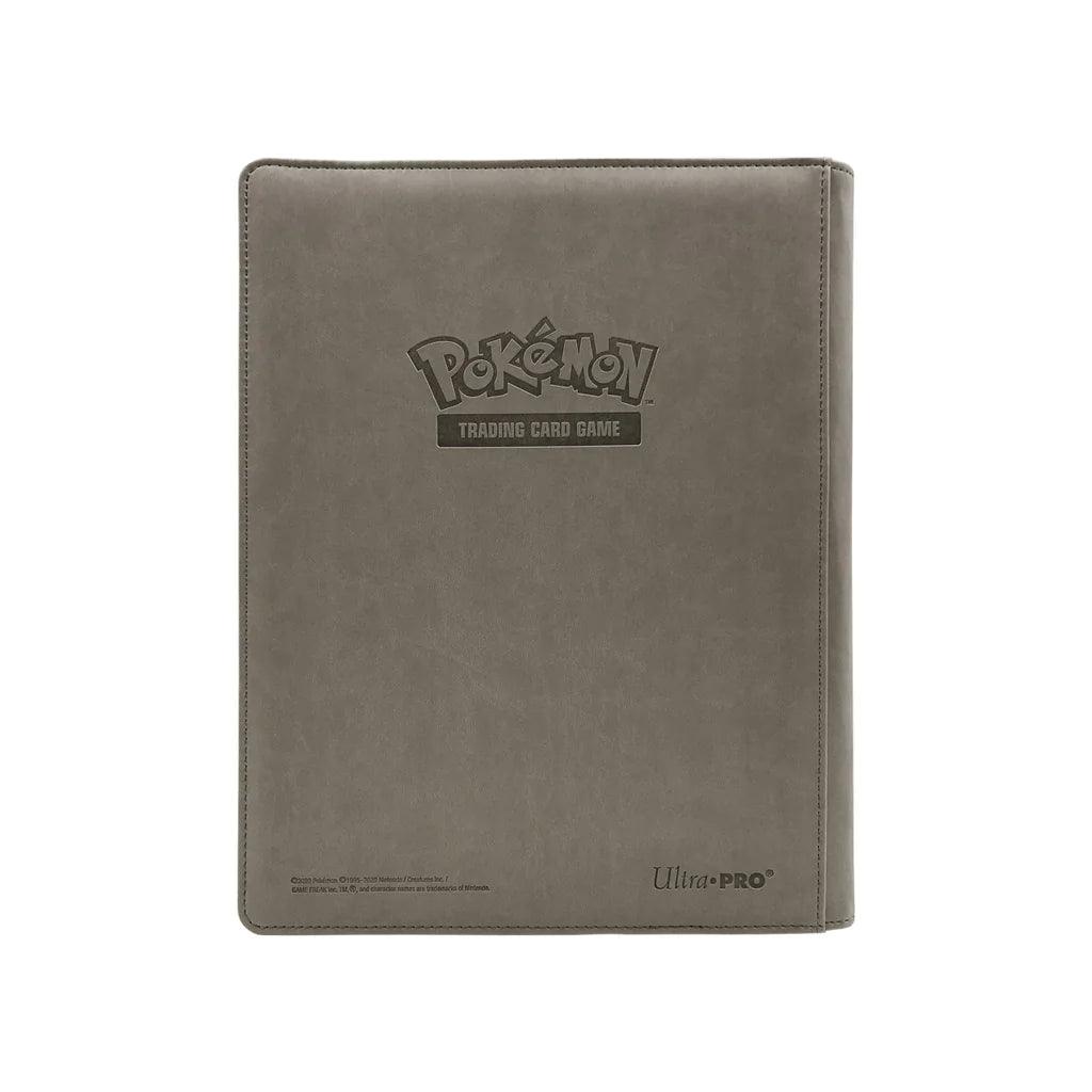 Pokemon - Ultra PRO Binder 9 - Pocket Premium - Leatherette Grey & Violet - Mewtwo (Holds 360 cards) Ultra PRO 074427155827