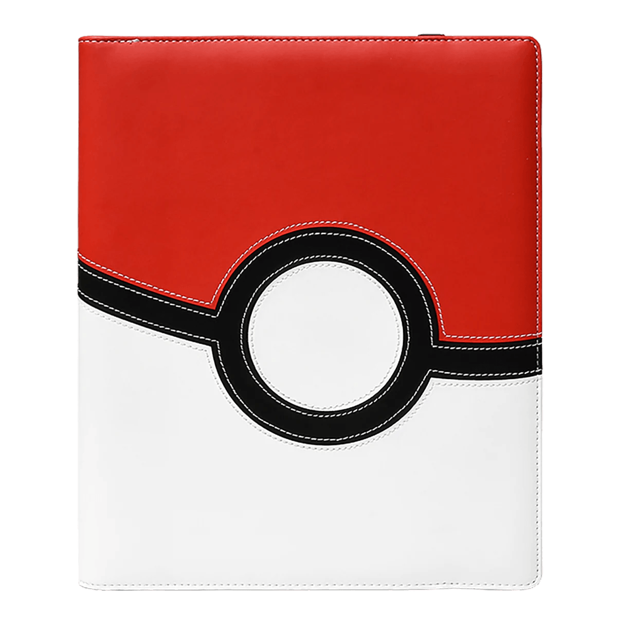 Pokemon - Ultra PRO Binder 9 - Pocket Premium - Leatherette White & Red - Poké Ball (Holds 360 cards) Ultra PRO 074427853167