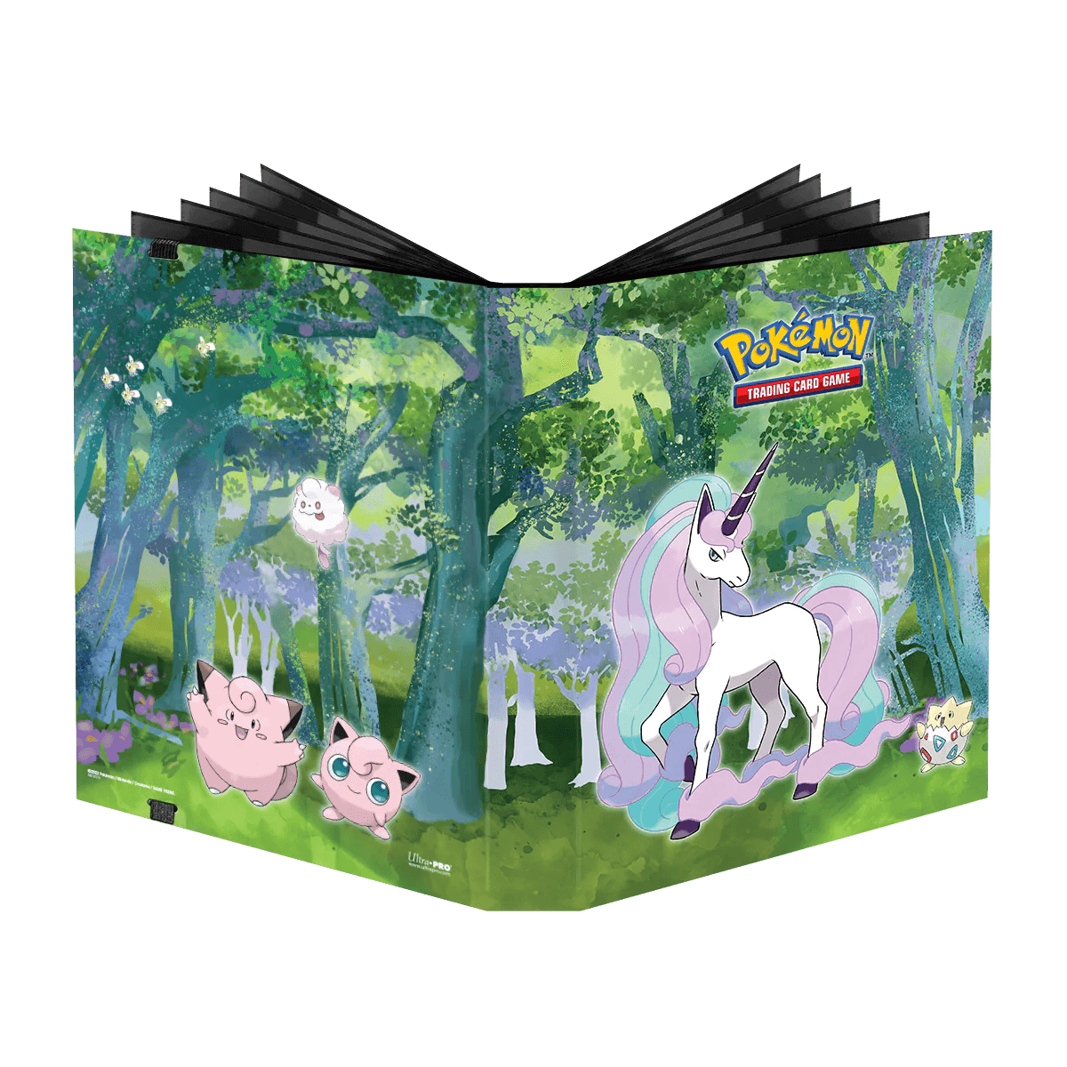 Pokemon - Ultra PRO Binder 9 - Pocket PRO Binder - Gallery Series Enchanted Glade (Holds 360 cards) Ultra PRO 074427158828