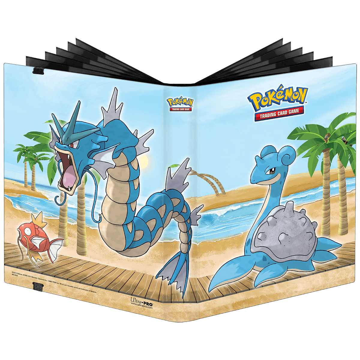 Pokemon - Ultra PRO Binder 9 - Pocket PRO Binder - Gallery Series Seaside (Holds 360 cards) Ultra PRO 074427157296