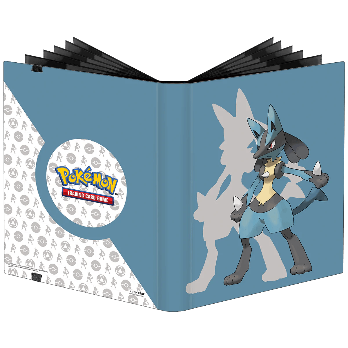 Pokemon - Ultra PRO Binder 9 - Pocket PRO Binder - Lucario (Holds 360 cards) Ultra PRO 074427158620