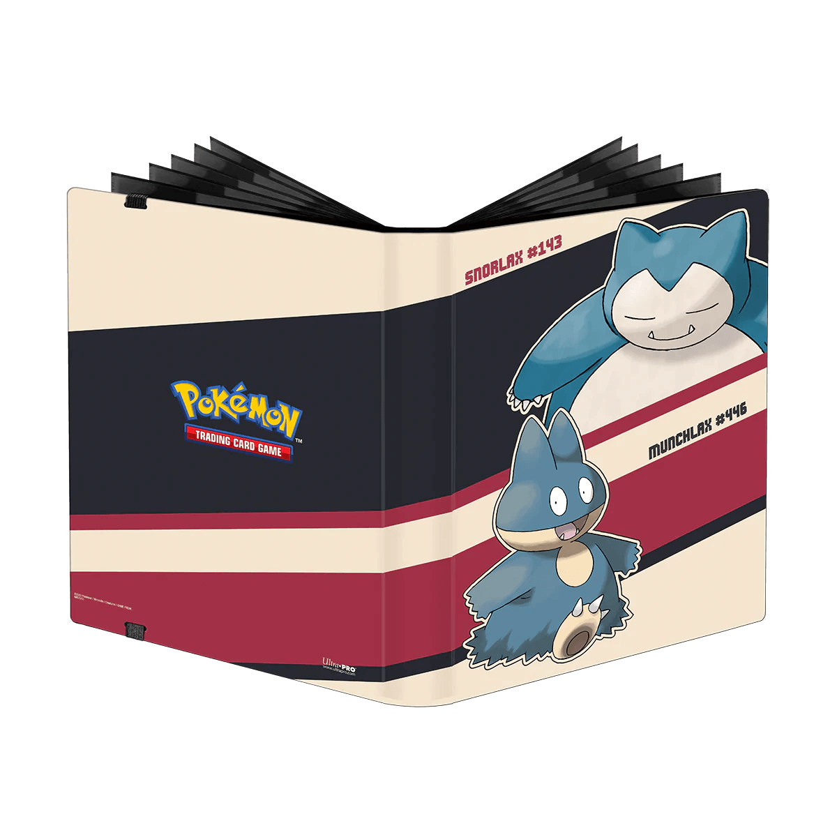 Pokemon - Ultra PRO Binder 9 - Pocket PRO Binder - Snorlax & Munchlax (Holds 360 cards) Ultra PRO 074427159542