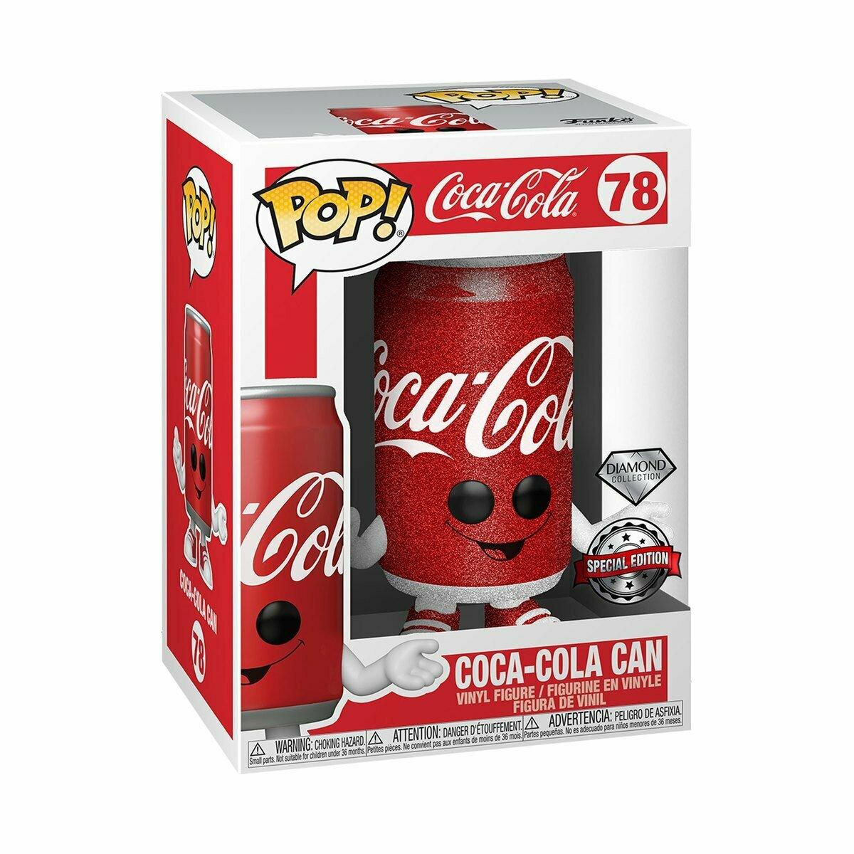 Pop! Ad Icons - Coca - Cola - Coca - Cola Can - #78 - DIAMOND Collection & SPECIAL Edition Funko 889698542876