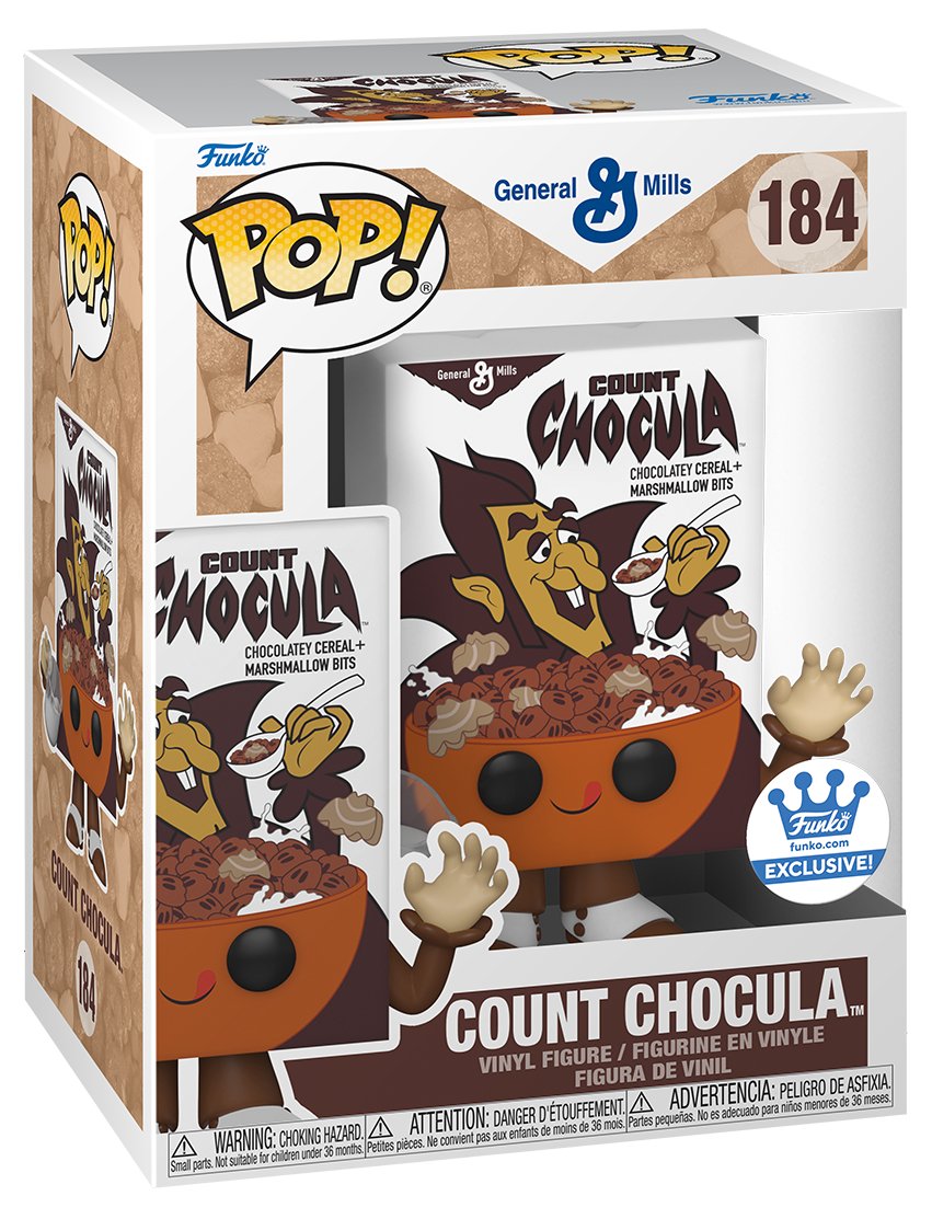 Pop! Ad Icons - General Mills - Count Chocula - #184 - Funko Store EXCLUSIVE Funko 889698560030