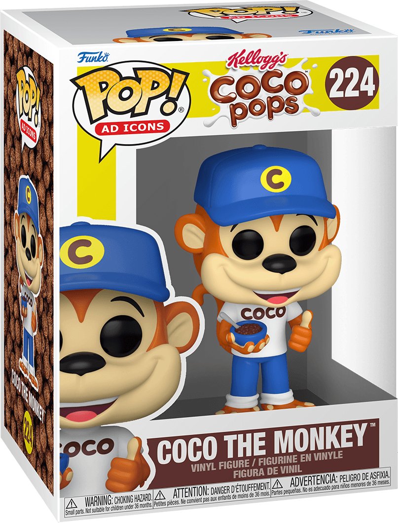 Pop! Ad Icons - Kellogg's Coco Pops - Coco the Monkey - #224 Funko 889698753562