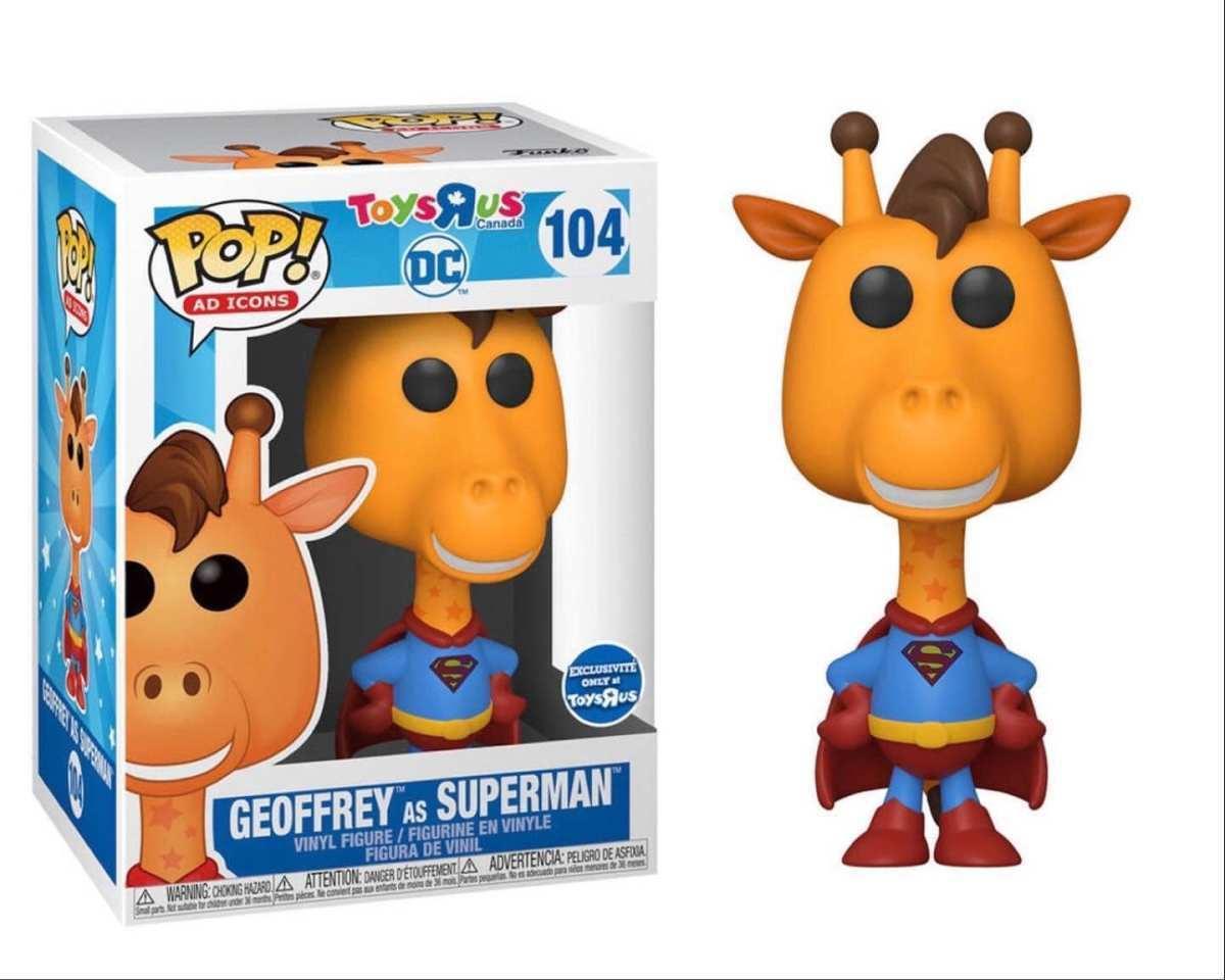 Pop! Ad Icons - Toys "R" Us - Geoffrey as Superman - #104 - Toys "R" Us EXCLUSIVE Funko 889698509190