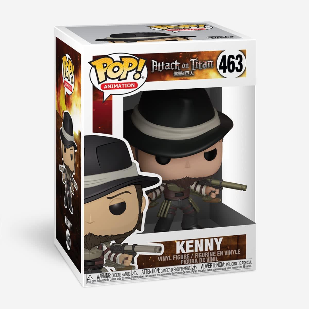 Pop! Animation - Attack on Titan - Kenny - #463 - Hobby Champion Inc