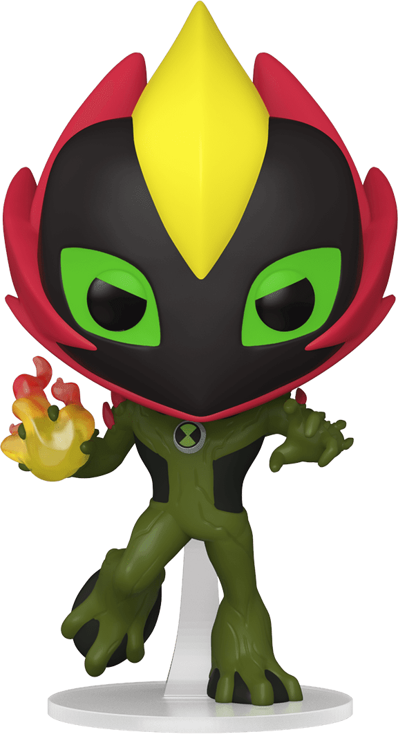 Pop! Animation - Ben 10 Alien Force - Swampfire - #1202 - EXCLUSIVE 2022 New York Comic Con LIMITED Edition - Hobby Champion Inc