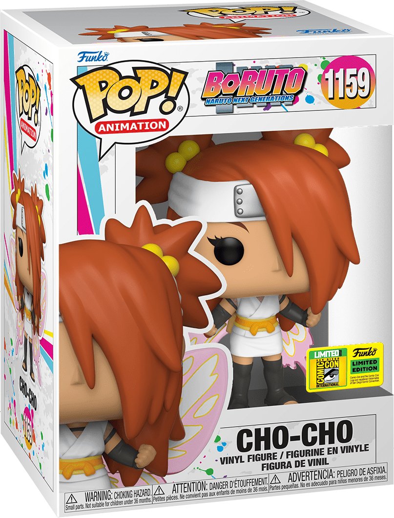 Pop! Animation - Boruto: Naruto Next Generations - Cho - Cho - #1159 - LIMITED Edition EXCLUSIVE 2022 San Diego ComicCon Funko 889698652353