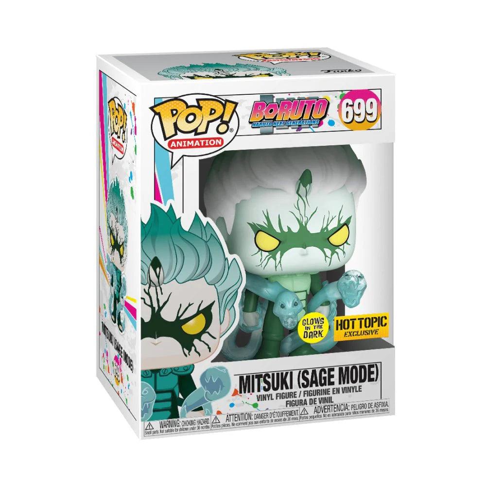 Pop! Animation - Boruto: Naruto Next Generations - Mitsuki (Sage Mode) - #699 - Glows In The Dark & Hot Topic EXCLUSIVE Funko 889698460798