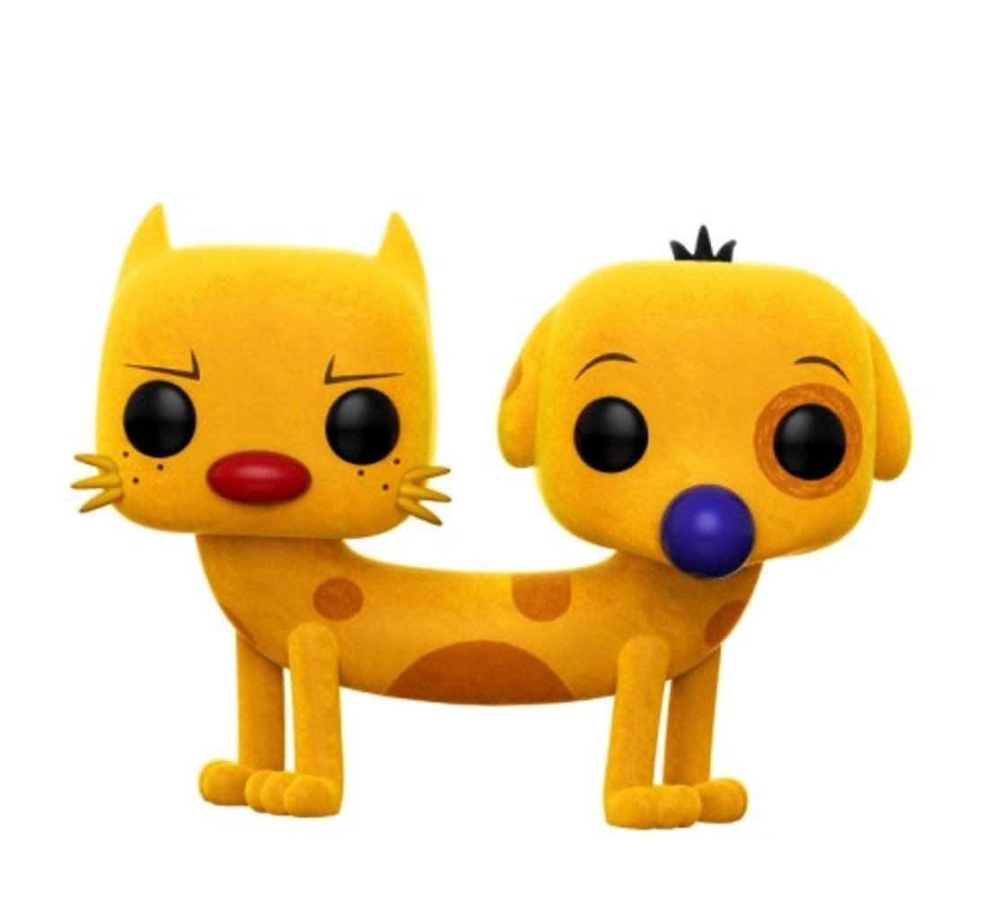 Pop! Animation - Catdog - #221 - FLOCKED & 2017 ComicCon EXCLUSIVE Funko 889698151023