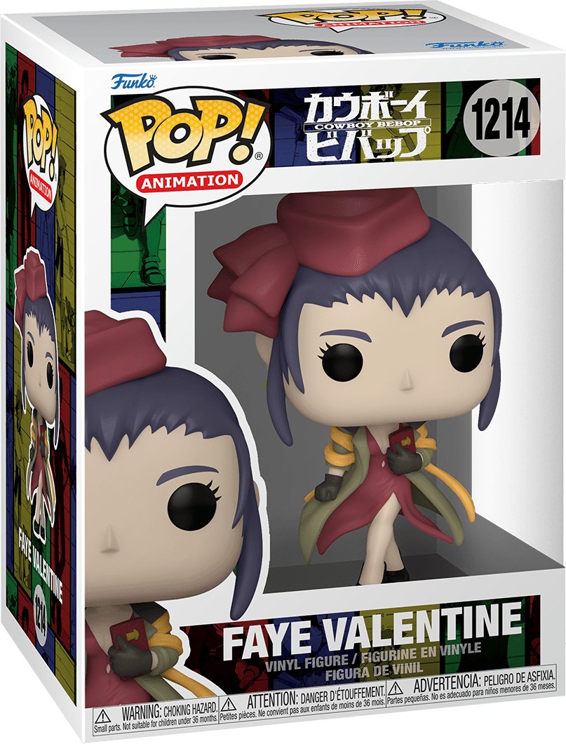 Pop! Animation - Cowboy Bepop - Faye Valentine - #1214 Funko 889698580212