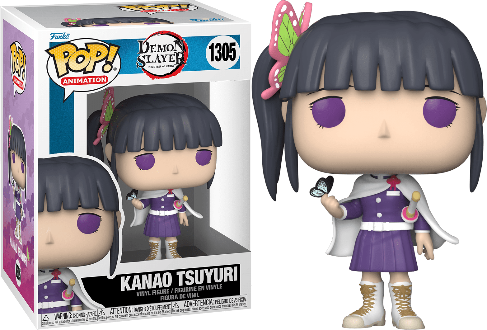 Pop! Animation - Demon Slayer - Kanao Tsuyuri - #1305 Funko 889698573436