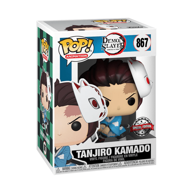 Pop! Animation - Demon Slayer - Tanjiro Kamado - #867 - SPECIAL Edition Funko 889698496322