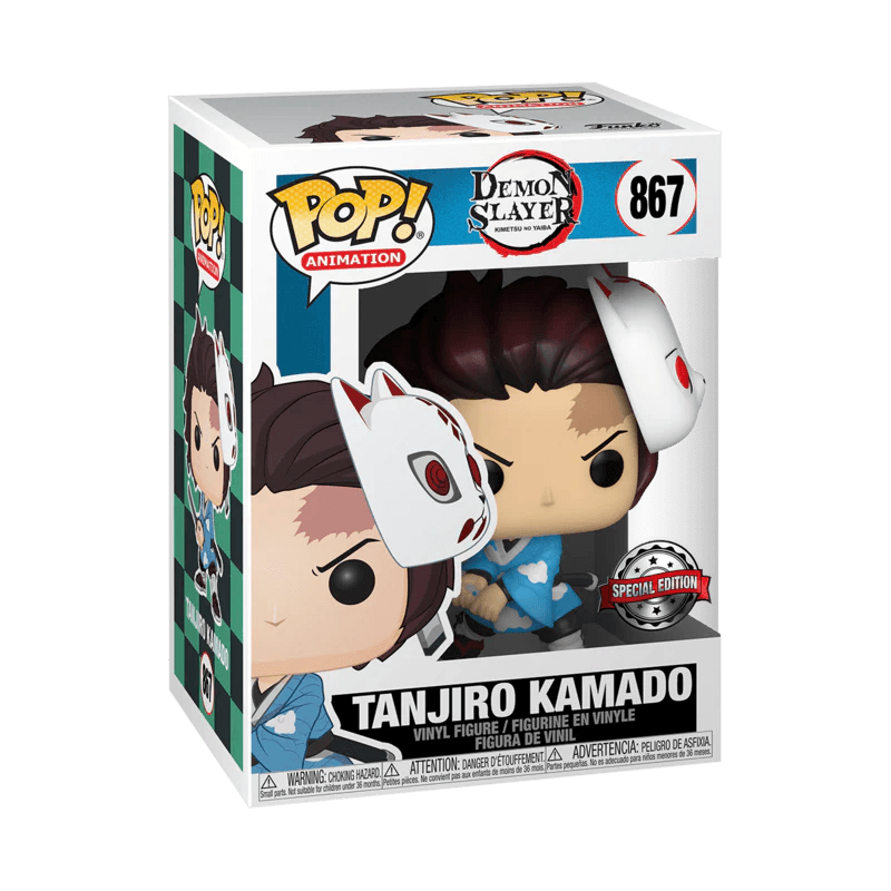 Pop! Animation - Demon Slayer - Tanjiro Kamado - #867 - SPECIAL Edition - Hobby Champion Inc