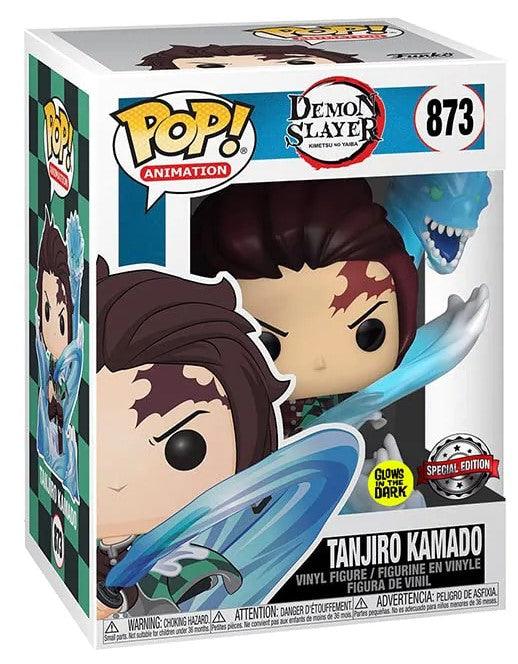 Pop! Animation - Demon Slayer - Tanjiro Kamado - #873 - Glow In The Dark & SPECIAL Edition - Hobby Champion Inc